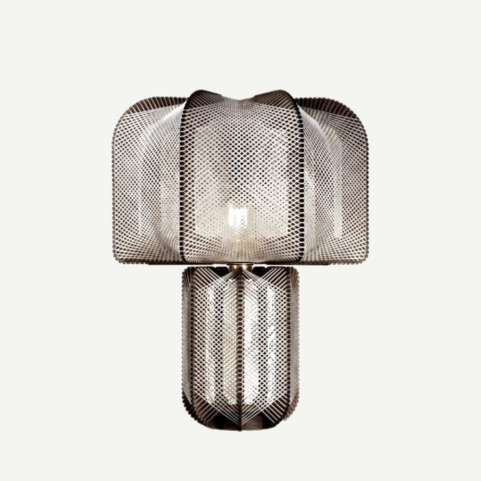 MULJEE 50 table lamp with crossed braiding base