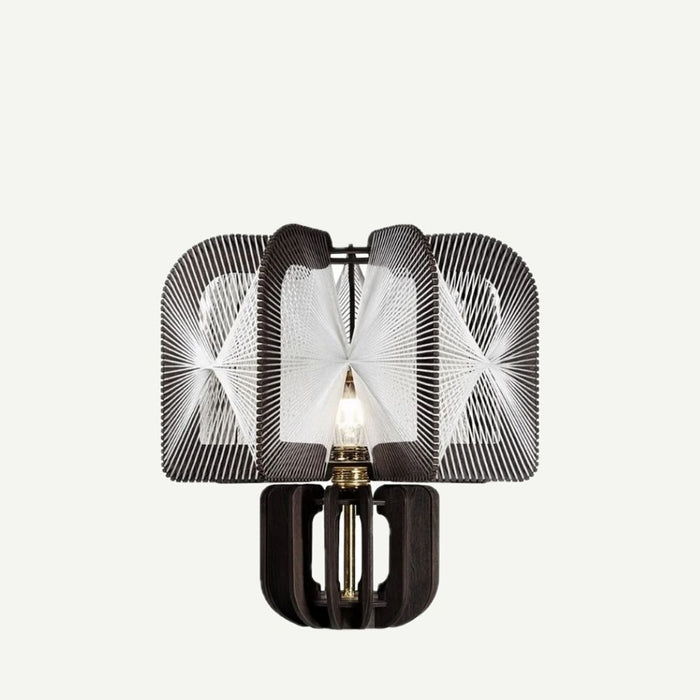 Lampe à poser MULJEE S avec pied tressé Twist