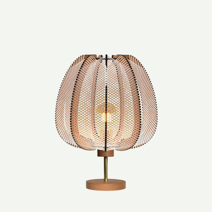 Lampe sur pied LAMPIU - tressage Croisé