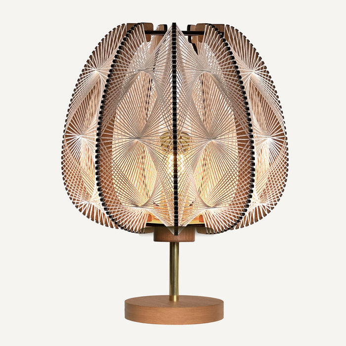 Lampe sur pied LAMPIU - tressage Triple Twist