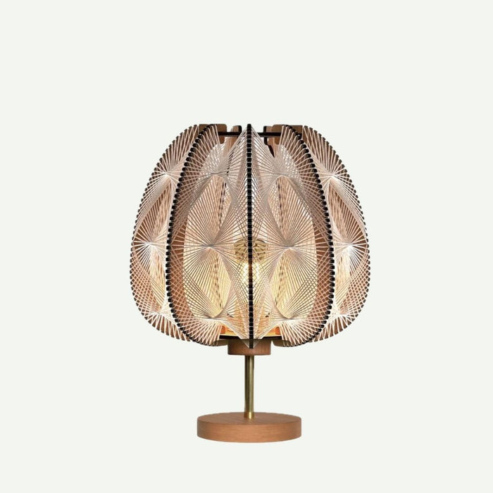 Lampe sur pied LAMPIU - tressage Triple Twist