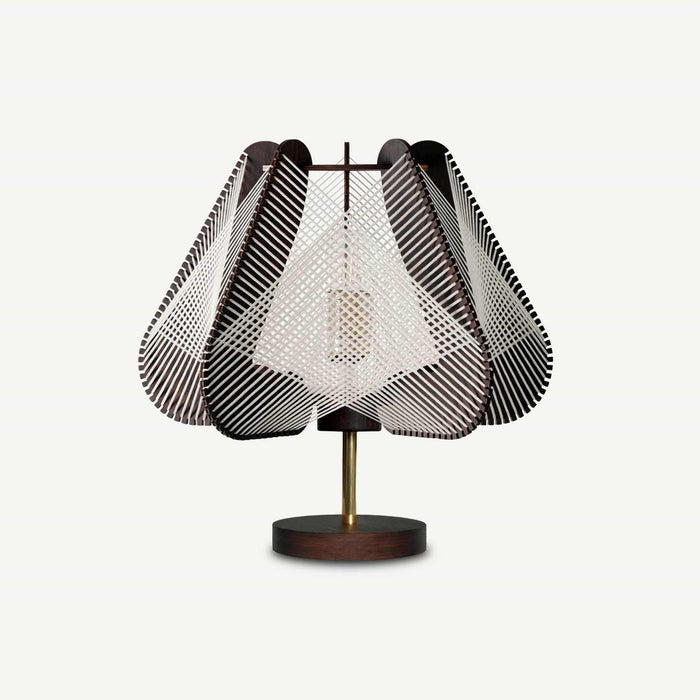 Lampe sur pied NOTOCA, tressage Croisé