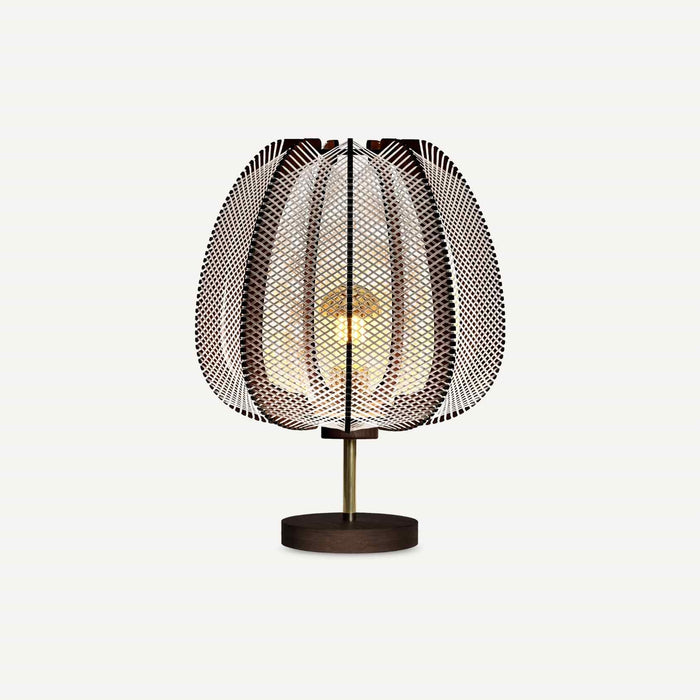 Lampe sur pied LAMPIU - tressage Croisé
