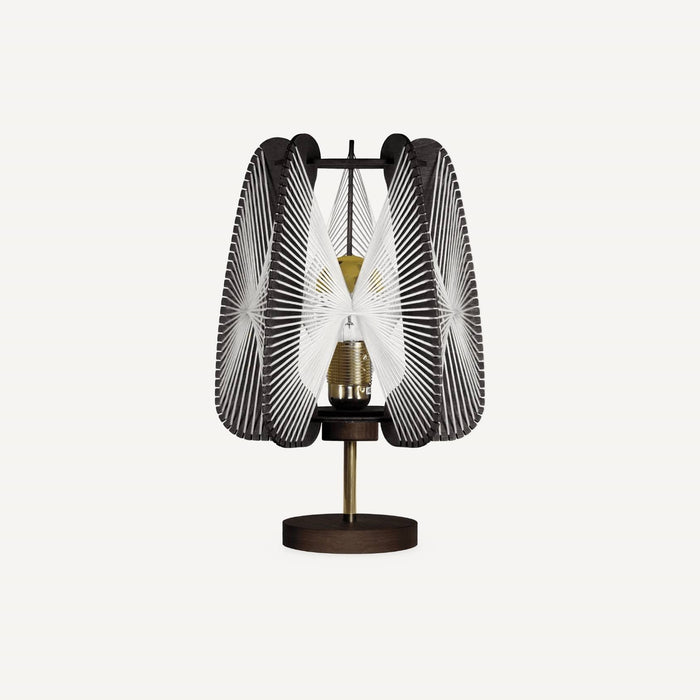 Lampe sur pied ARIOCA, tressage Twist