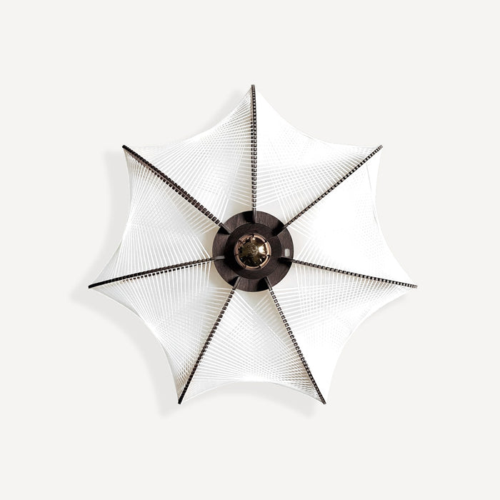 Plafonnier ETIOLA Ø45cm, tressage Twist