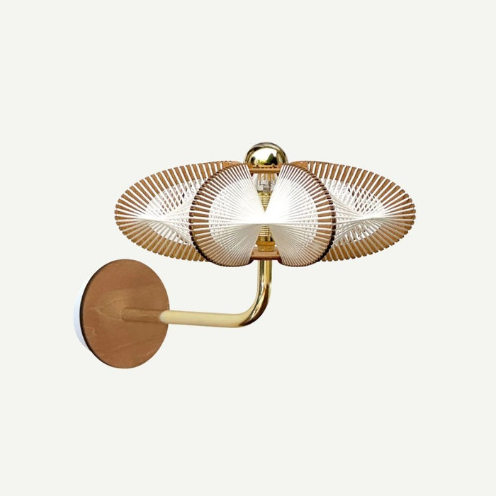 Applique à bras laiton ETIOLA 30, tressage Twist