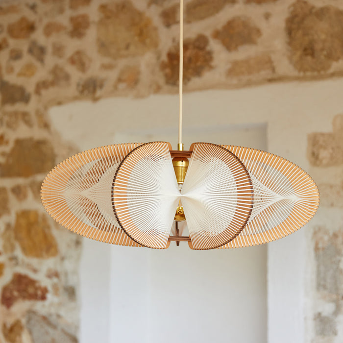 ETIOLA pendant lamp, Twist braiding